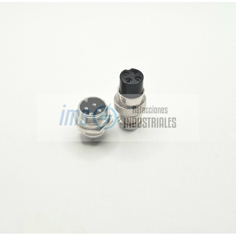 GX16 4 PIN
