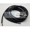 M12 CONNECTOR 4 PINS 2 METERS CABLE